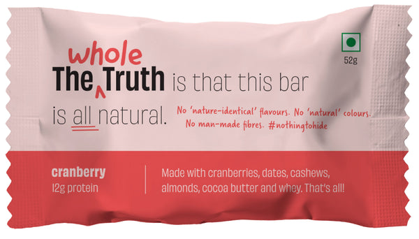 Whole Truth Cranberry Protein Bar