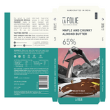 La Folie Maple and Chunky Almond Butter