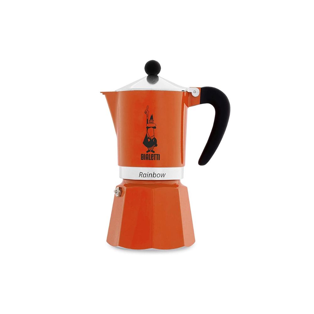 Bialetti Moka Pot Orange (6 Cups) Provenance Gifts