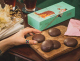 Entisi Chocolate Coated Hazelnut Cookies