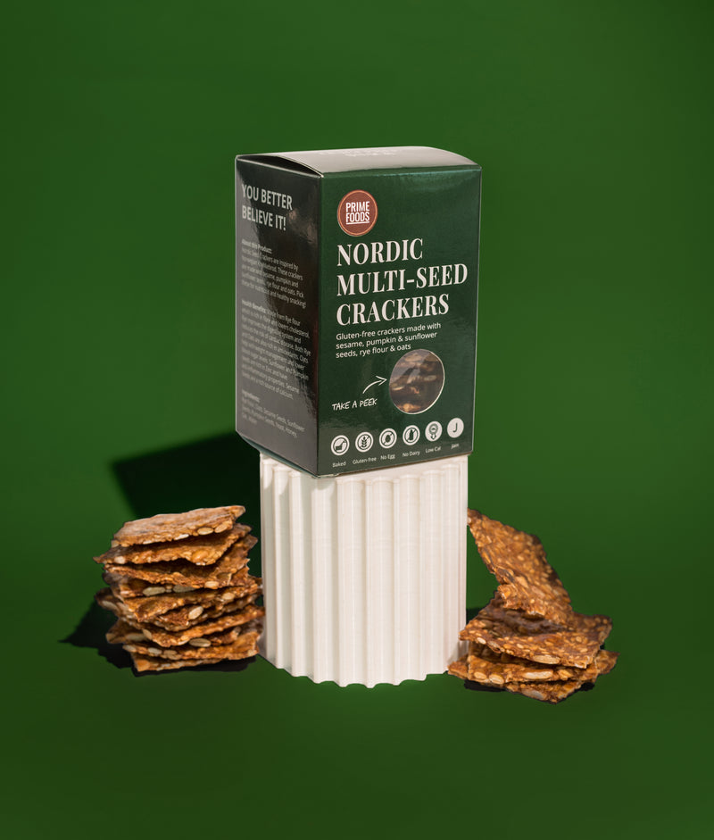 Prime Foods Nordic Multi Seed Crackers