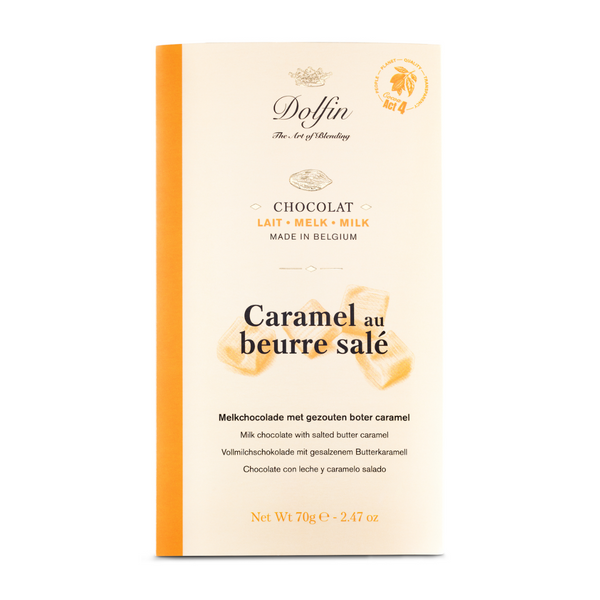 Dolfin Milk Chocolate with Salted Butter
