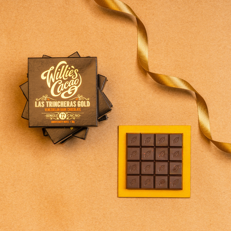 Willies Cacao Las Trincheras 72% Dark Chocolate Bar (50g)