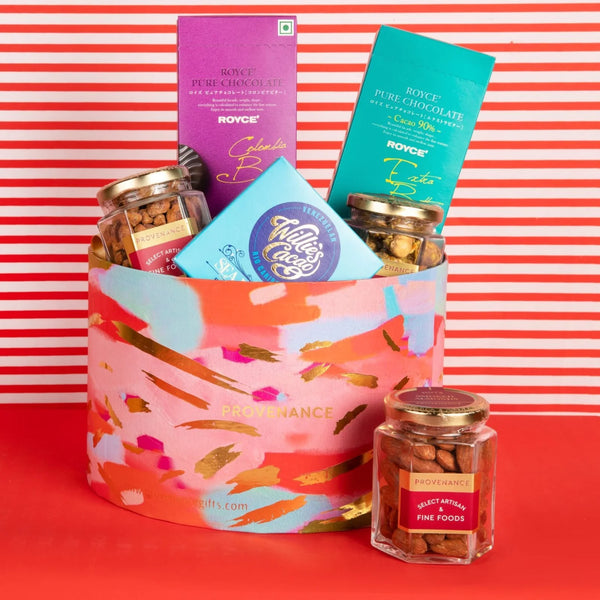 The Chocolates And Nuts Indulgence Gift Box