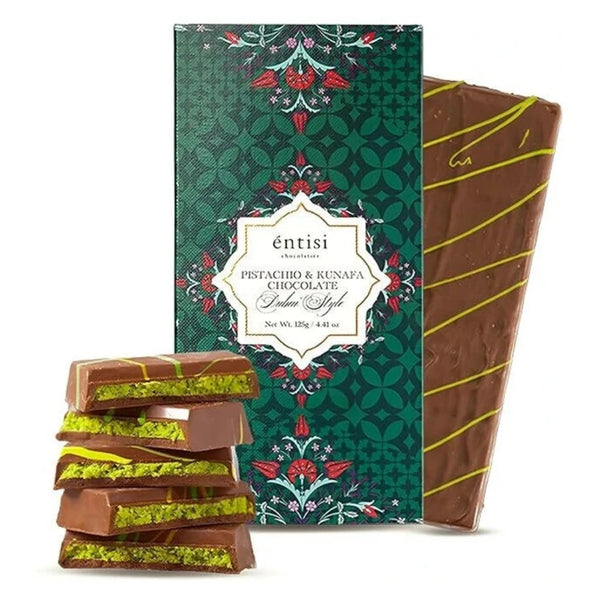 Entisi Kunafa Chocolate Bar