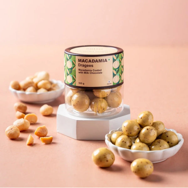 Entisi Macadamia Dragees Jar
