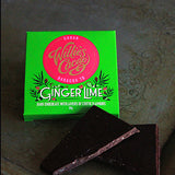 Willies Cacao Ginger & Lime Dark Chocolate Bar (50g)