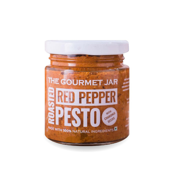 Gourmet Jar Roasted Red Pepper Pesto 