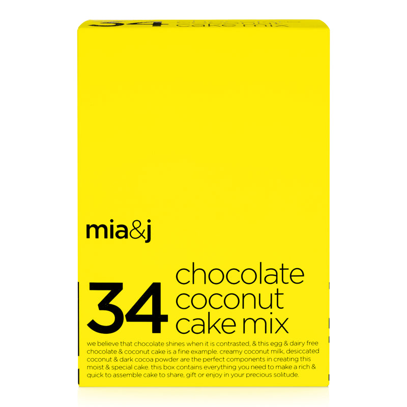 Mia&J 34 Chocolate Coconut Cake Mix