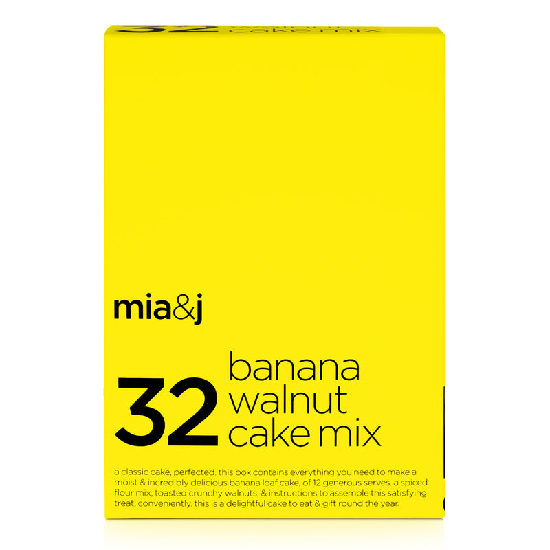Mia&J 32 Banana Walnut Cake Mix