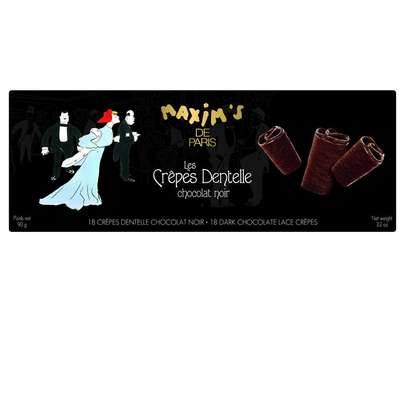 Maxim's Lace Crepes - Dark Chocolate