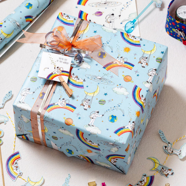 Astronauts Gift Wrapping Paper