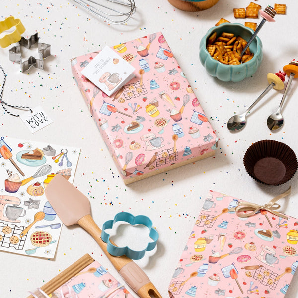 Baking Gift Wrapping Paper