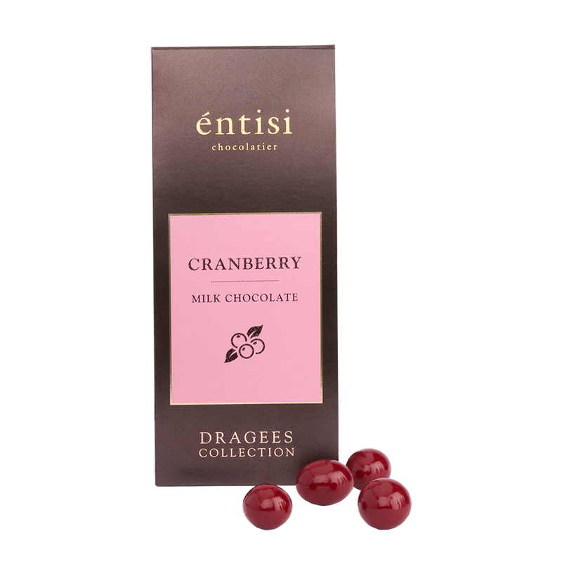 entisi Cranberry milk chocolate