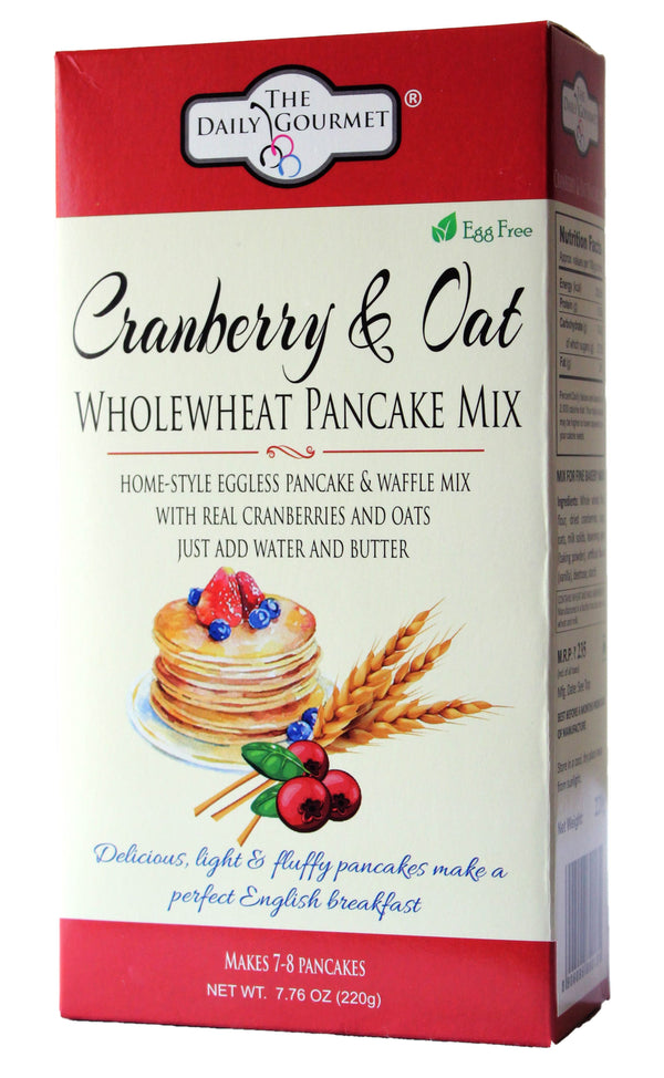 Egg-Free Cranberry & Oat Pancake Mix