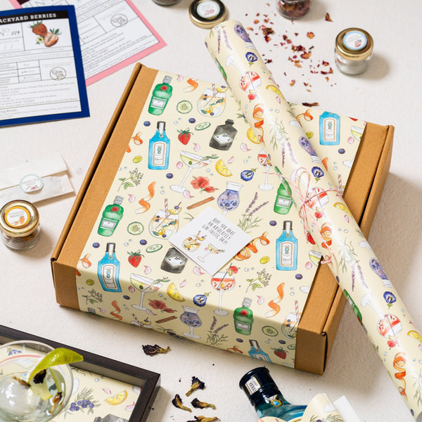 Gin Love Gift Wrapping Paper