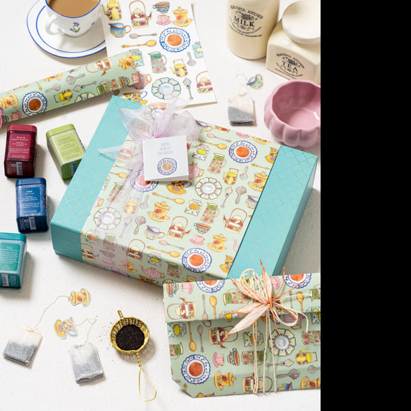 High Tea Gift Wrapping Paper