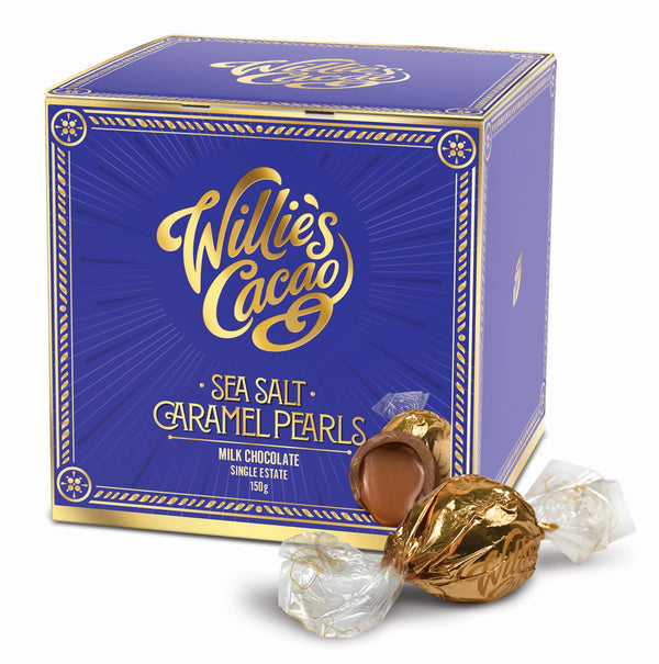 Willie's Cacao Sea Salt Pearls Milk Chocolate
