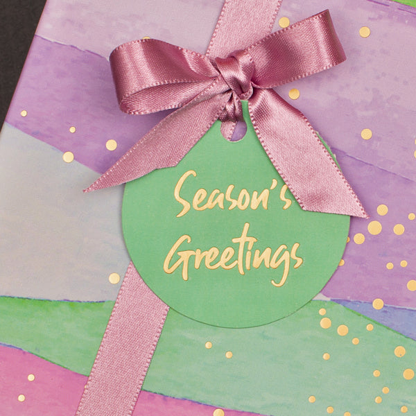 Season's Greetings Gift Tag