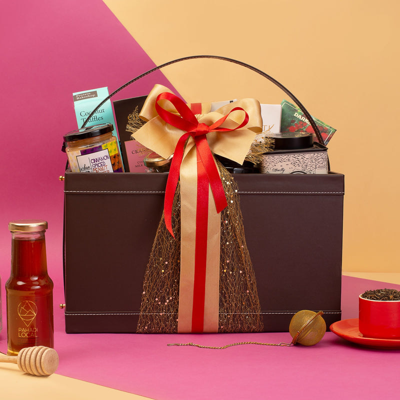 Wholesome Festive Hamper - Sweet Stuff – The Gourmet Box