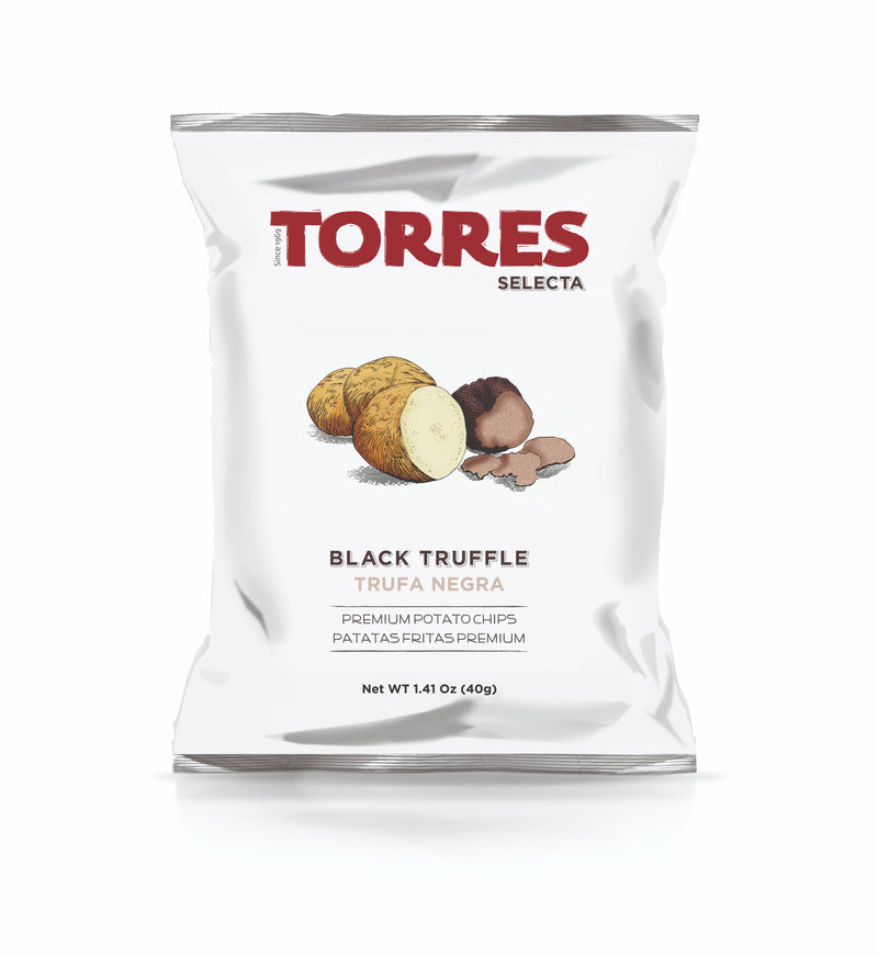 Torres Black Truffle Potato Chips (40g)