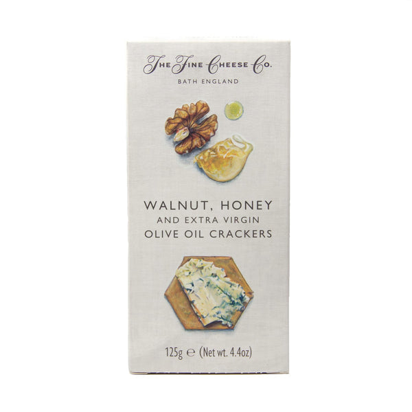 The Fine Cheese Crackers (UK), Walnut, Honey & Extra Virgin Olive Oil