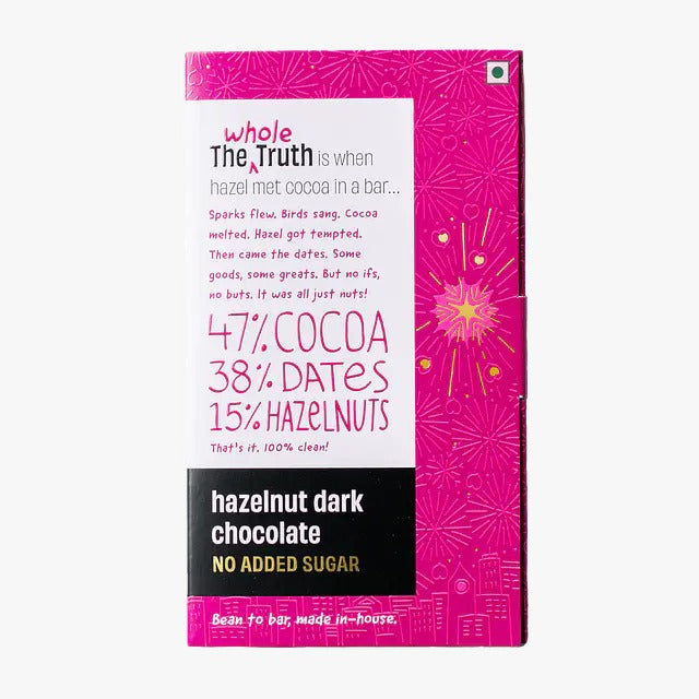Whole Truth Hazelnut Dark Chocolate Bar