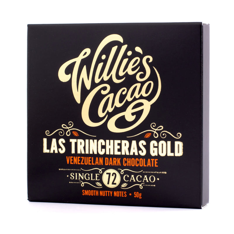Willie's Cacao LAS TRINCHERAS 72% Dark Chocolate 50g