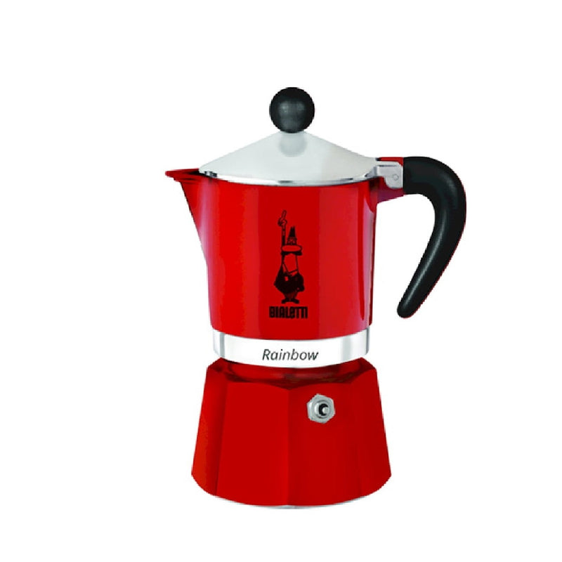 Bialetti Moka Pot Red (3 Cups) – Provenance Gifts