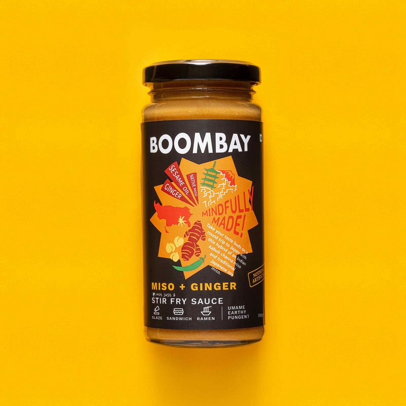 Boombay Miso+Ginger Stir Fry Sauce