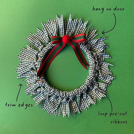 Pop goes the art - Wrap your wreath