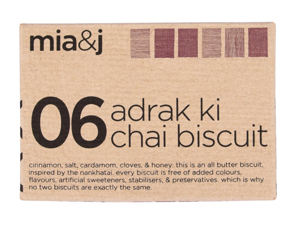 mia&j Adrak ki Chai Biscuit