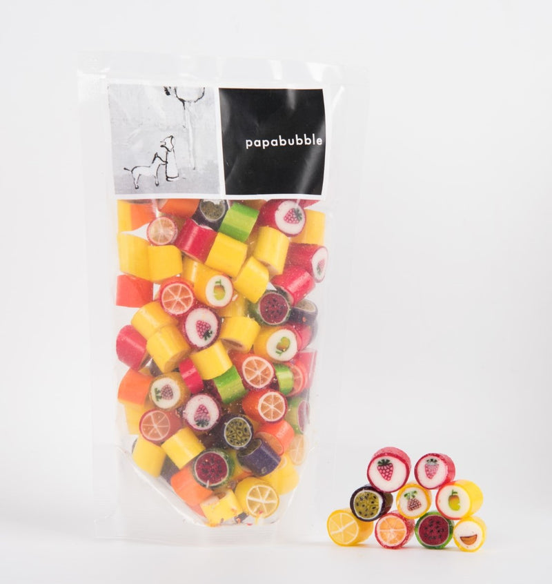 Papabubble Mixed Fruit Candy Bag
